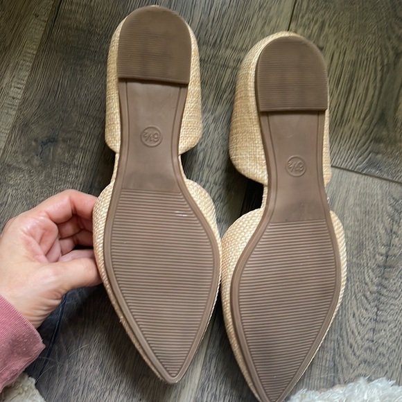 A New Day D’orsay raffia flats - Picture 6 of 12